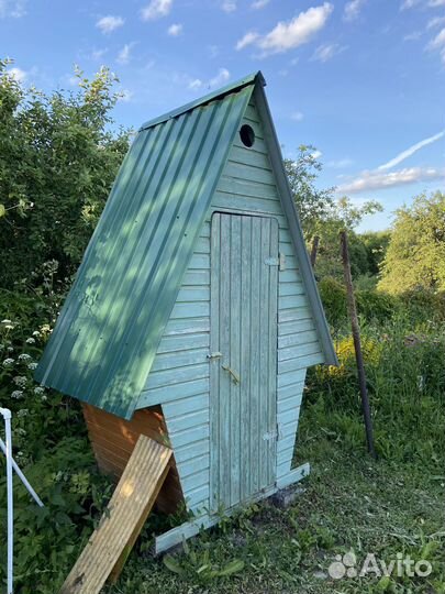 Дачный туалет б/у
