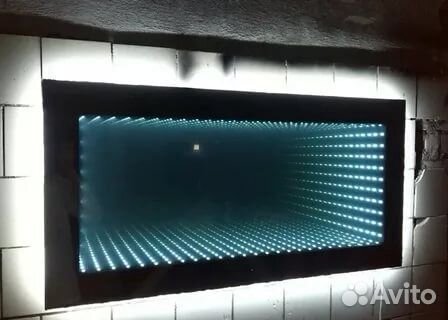 Зеркало 3д с подсветкой