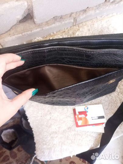 Мужская кожаная сумка