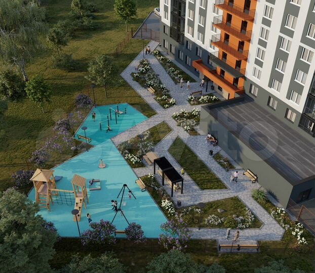 1-к. квартира, 31,5 м², 16/19 эт.