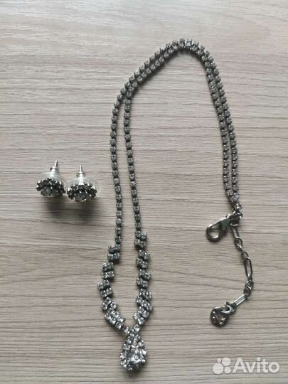 Свадебная бижутерия комплект