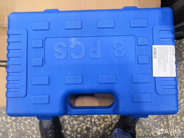 Набор головок ударных глубоких в кейсе 8 предметов