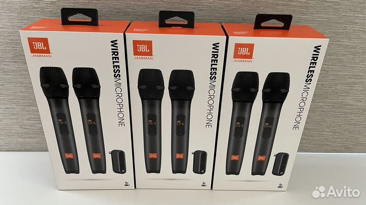Новые беспроводные микрофоны JBL Оригинал