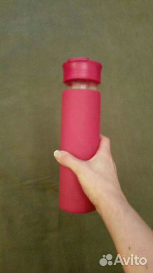 Бутылка для воды (стекло)