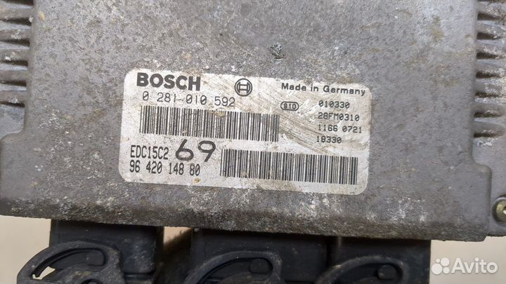 Блок управления двигателем Peugeot 306