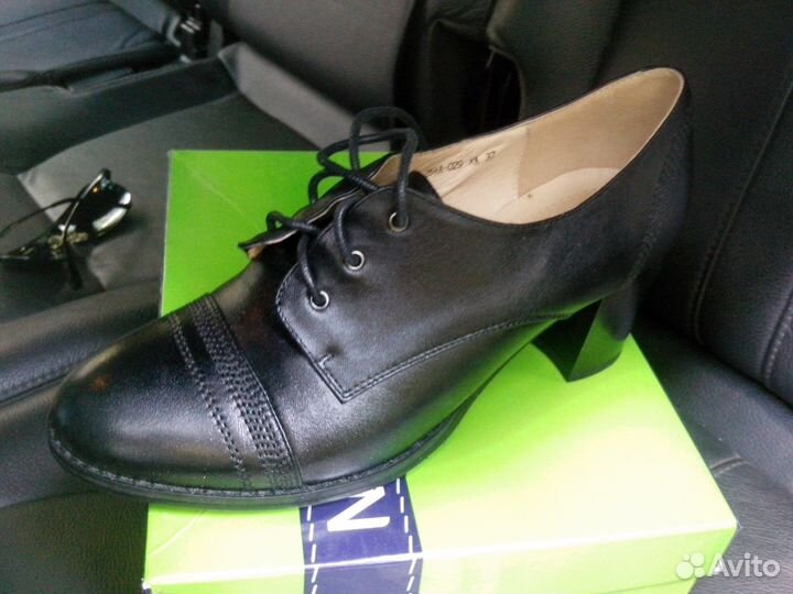 Полуботинки женские натуральная кожа