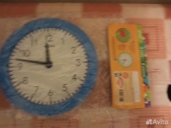 Часы настен., настольн, детские учебные
