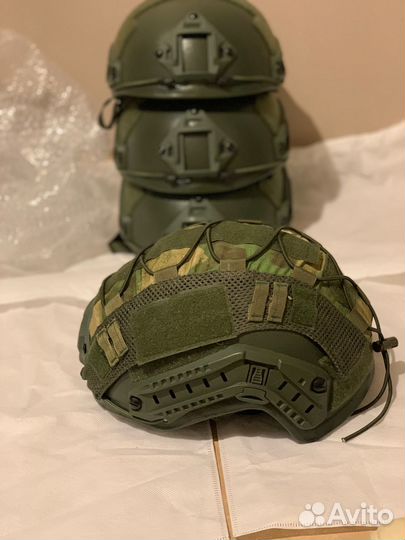 Тактический шлем fast Ops-Core (цвет «олива») Бр2