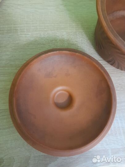 Глиняный горшок для запекания
