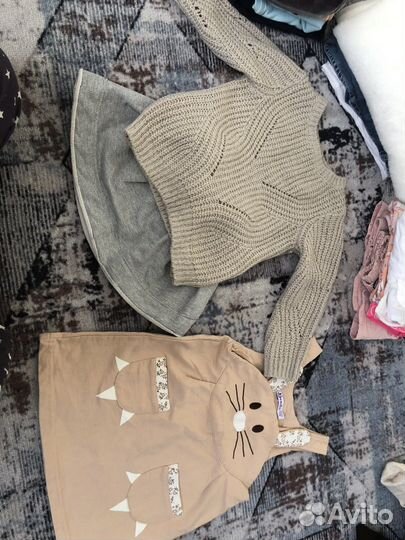 Вещи для девочки пакетом 104-110