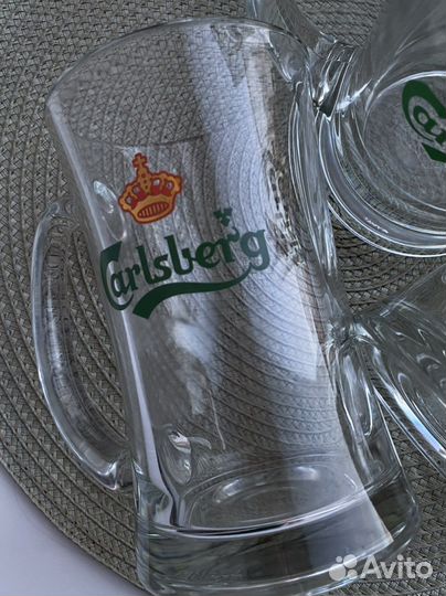 Пивные кружки набор Carlsberg
