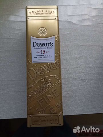 Металлическая коробка для виски