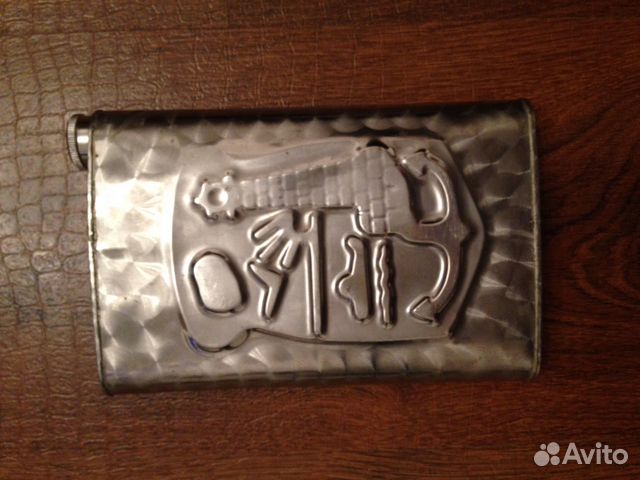 Фляжка 0,5 л нержавеющая сталь, новая