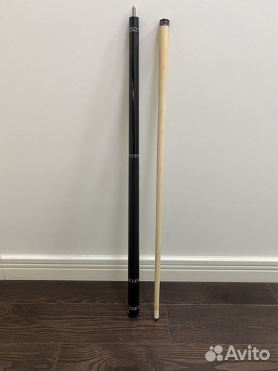 Кий для пула новый черный classic stroke q1