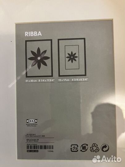 Рамка для фотографий IKEA ribba оригинал