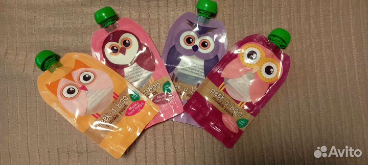 Многоразовые контейнеры для детского питания новые