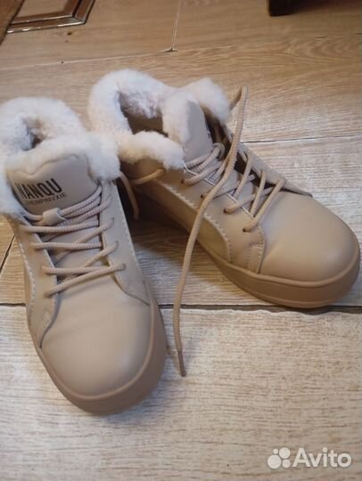 Зимние ботиночки 23,5 (38)