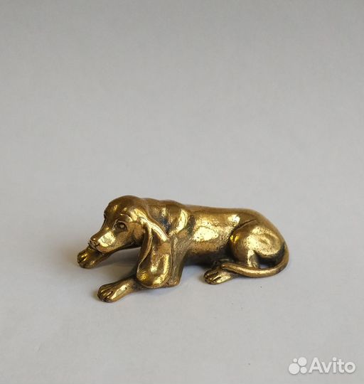 Мопс,йорк,спаниель-фигурки собак из бронзы