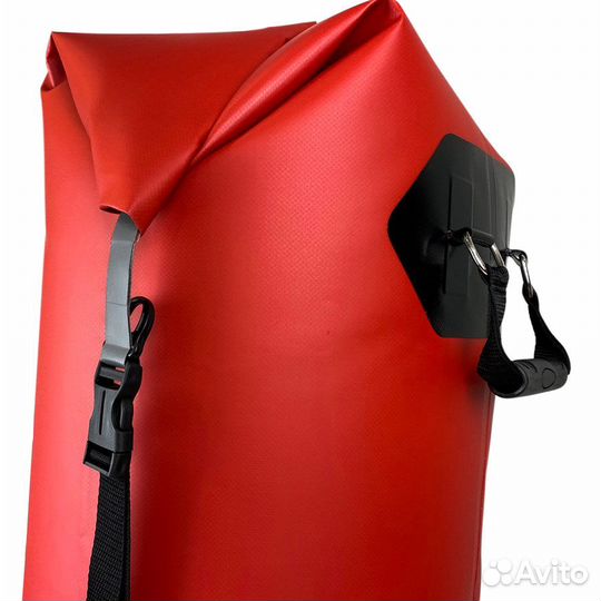 Гермомешок Scorpena Нарва 60 л, чёрно-красный