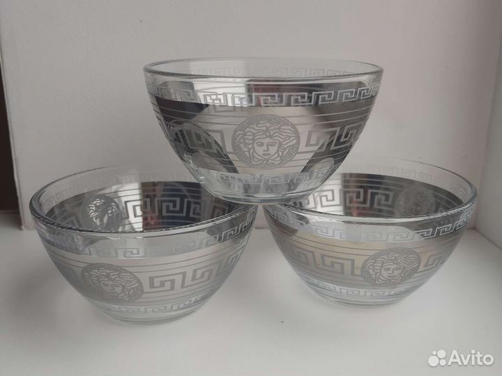 Пиалы/салатники/вазочки/креманки 3 шт