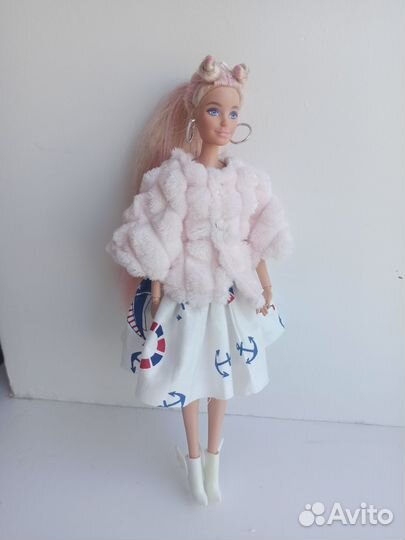 Шуба одежда для Барби