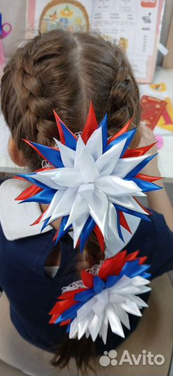 Пошив резинок для волос в стиле канзаши