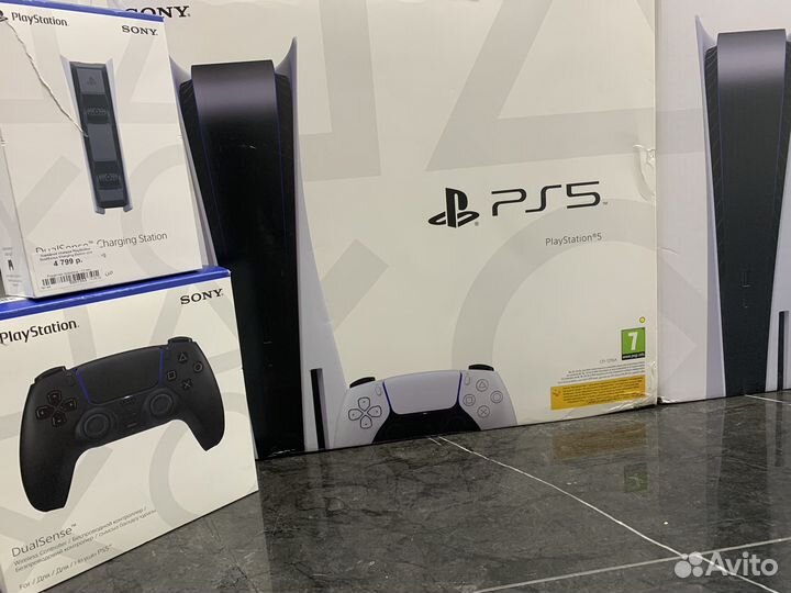 Sony PlayStation 5 с дисководом(Новая Ревизия)