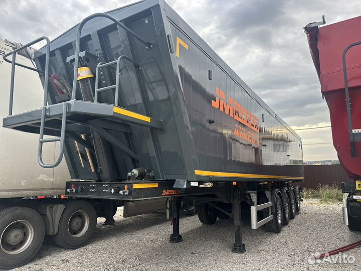 Полуприцеп самосвальный JM Kipper Алюминиевый 38-55 м3 (задний борт клапан-ворота), 2022