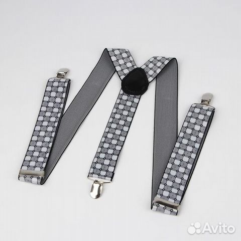 Подтяжки взрослые, ширина 3,5 см