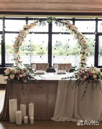 Оформление свадьбы/ арка