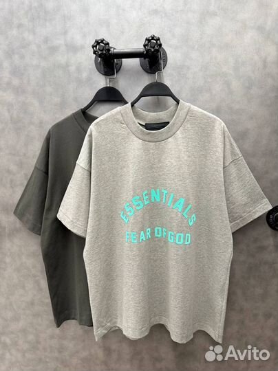 Футболка Essentials оверсайз fog