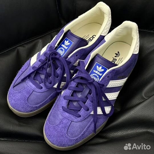 Кроссовки Adidas Gazelle фиолетовые