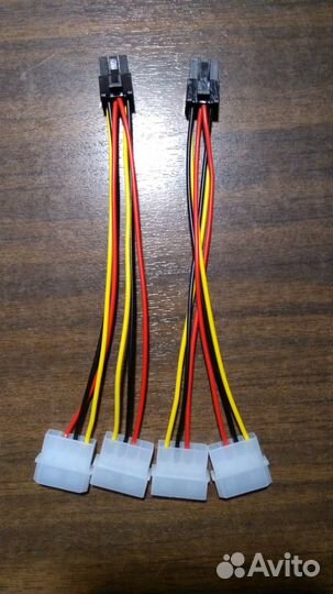 Переходники питания видеокарт PCI-E