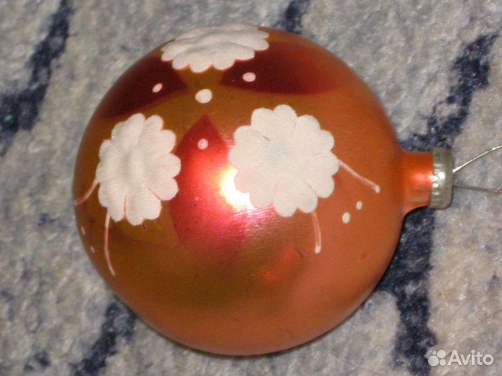Разные Советские Елочные игрушки стекло