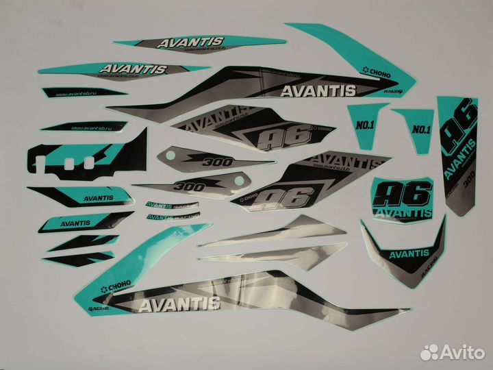 Набор наклеек Avantis A6