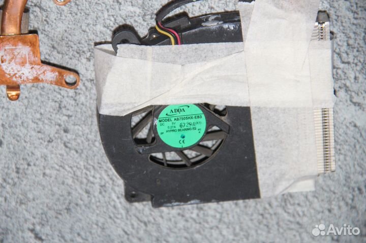 Система охлаждения ноутбука Acer TravelMate 2450