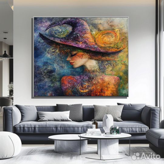 Интерьерная картина Вихрь сновидений Премиум холст