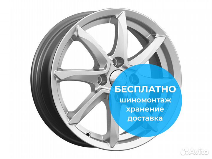 R15 4x100 6J ET37 D60,1 Скад Осака селена