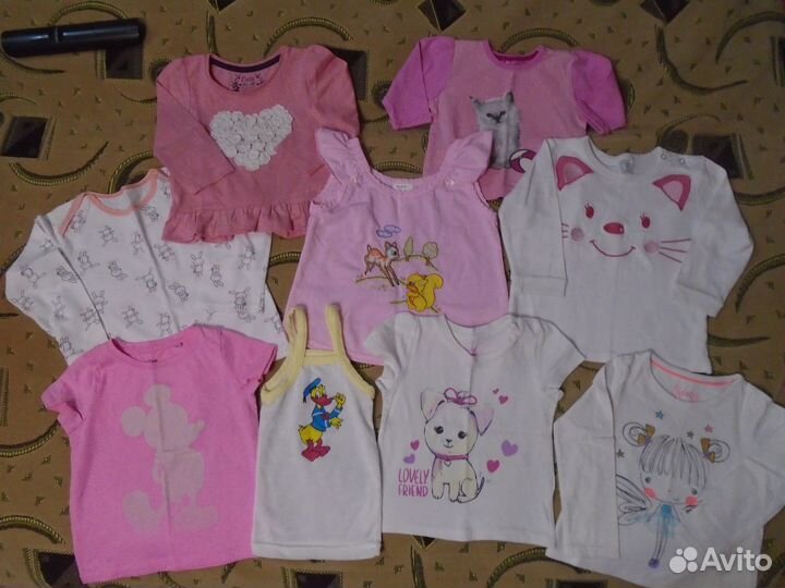 Одежда на малышку от 0,6 до 1,5-2лет