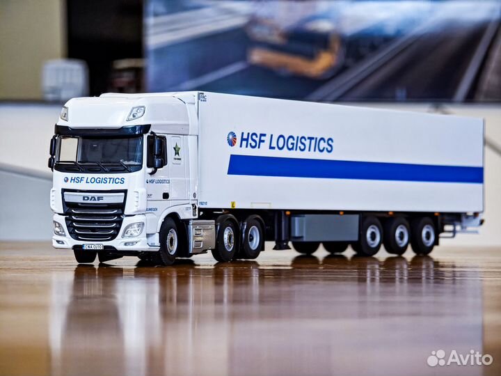 1/50 Коллекционные машинки WSI рефрижератор DAF