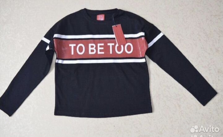 Лонгслив To Be Too 140
