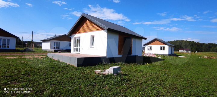 Дом 63,4 м² на участке 6 сот.