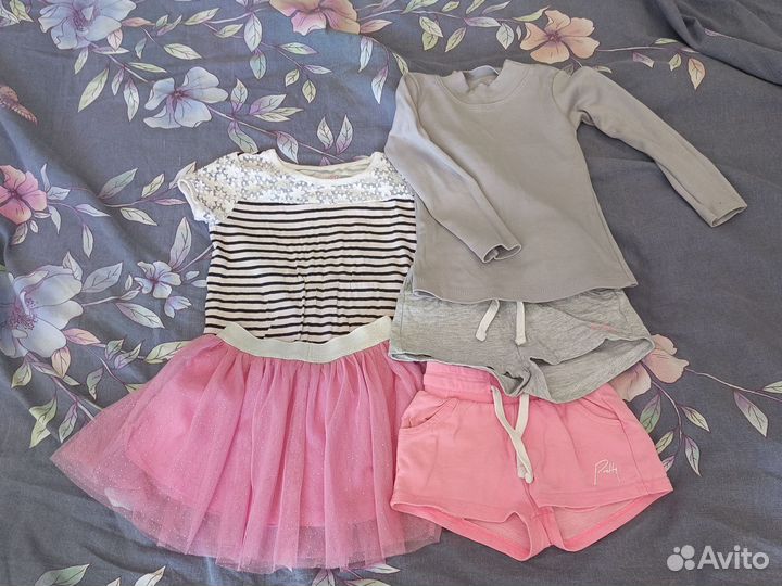 Одежда пакетом на девочку 92-104