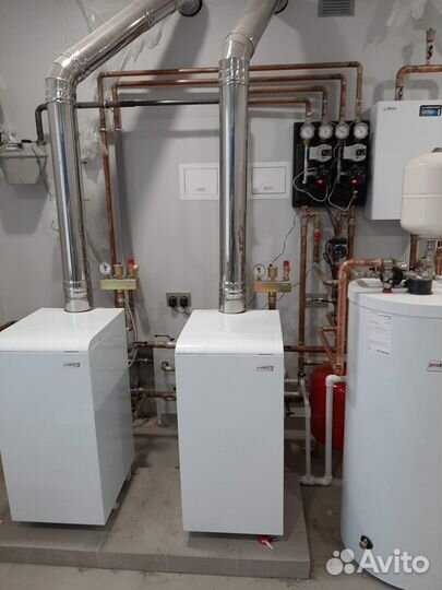 Монтаж систем отопления водоснабжения канализации