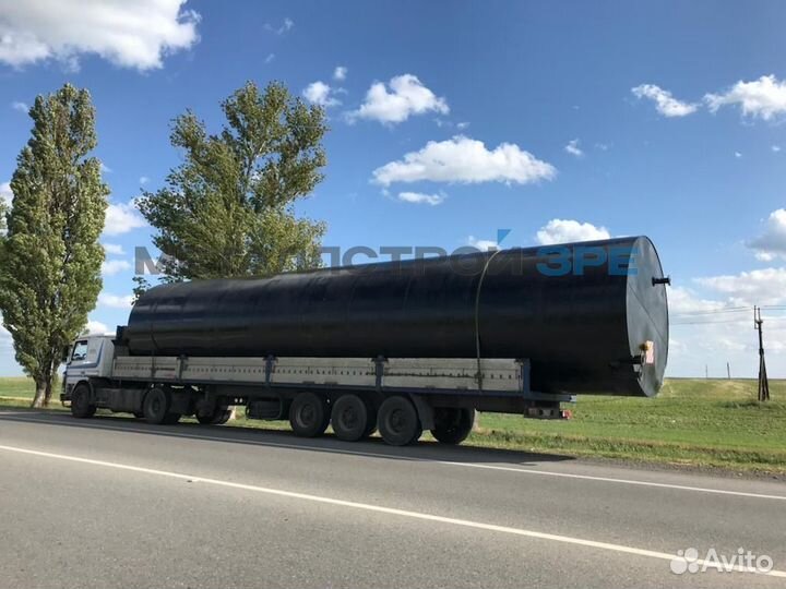 Резервуар горизонтальный от 3 кубов до 150 кубов