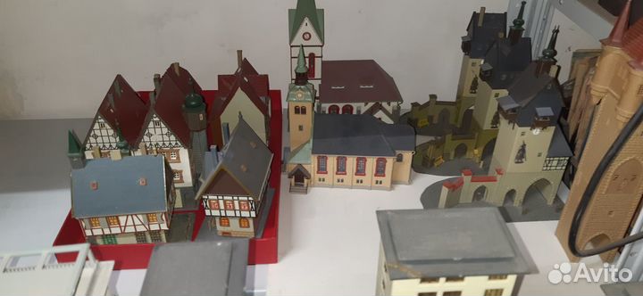 Домики для макета железной дороги