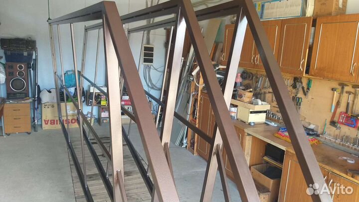 Каркас откатных ворот