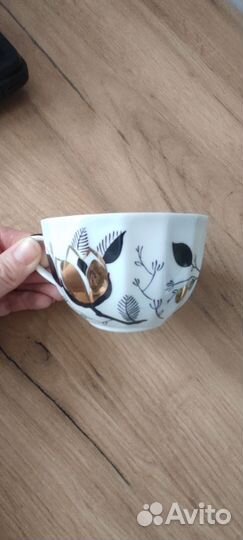 Сервиз чайный Золотая роза Вербилки