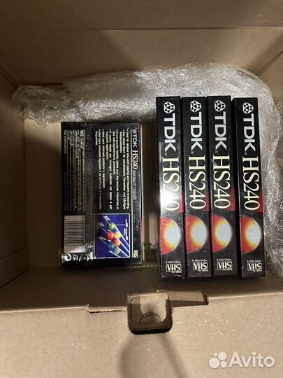 Видео кассеты новые