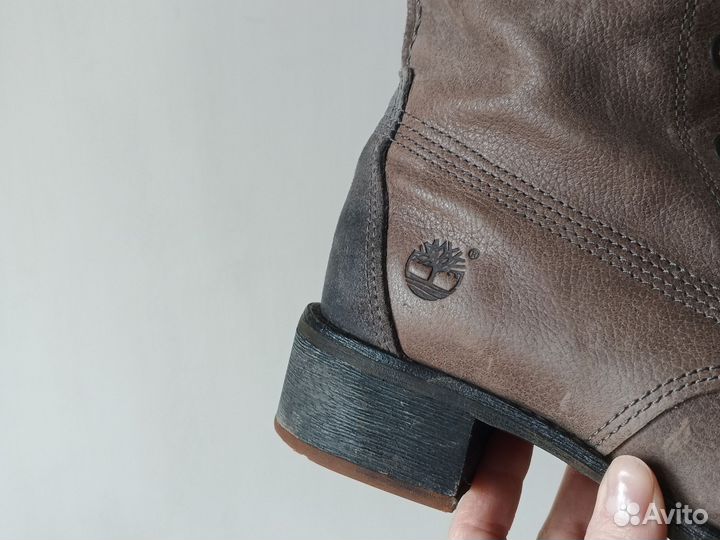 Ботинки кожаные Timberland Harris Tweed 38,5